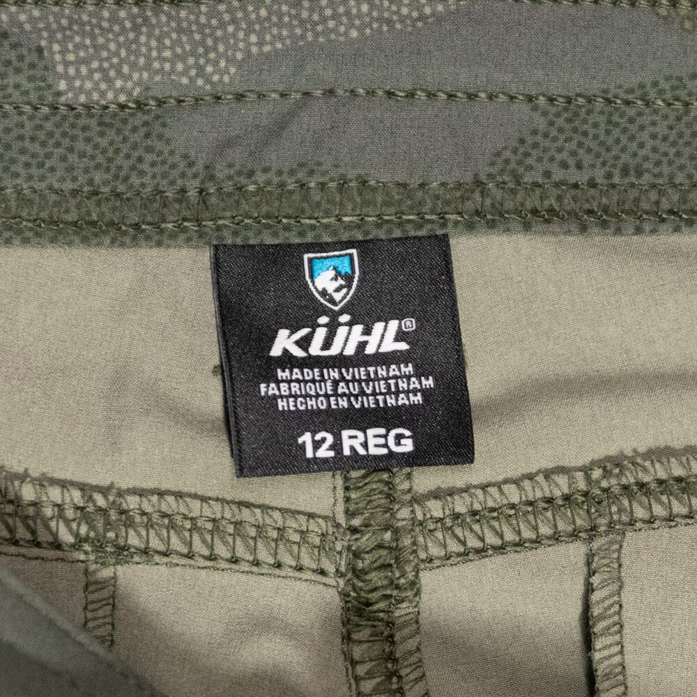 NWT KUHL Freeflex Roll-Up Camo Cargo Pants Womens 12 Kurve UPF50 Hiking Outdoors - Picture 5 of 7